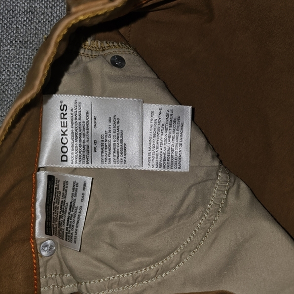 Brown Straight-Leg Pants - Picture 3 of 5